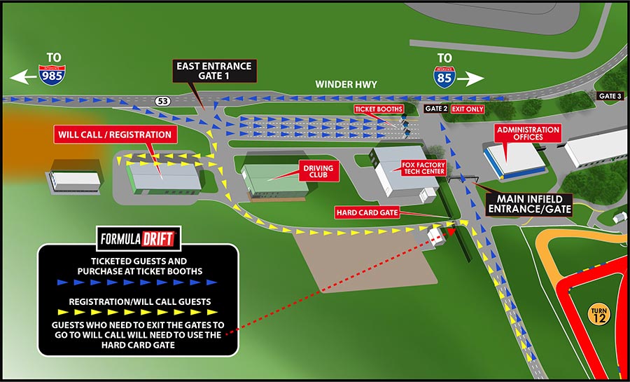 Formula Drift Traffic Flow